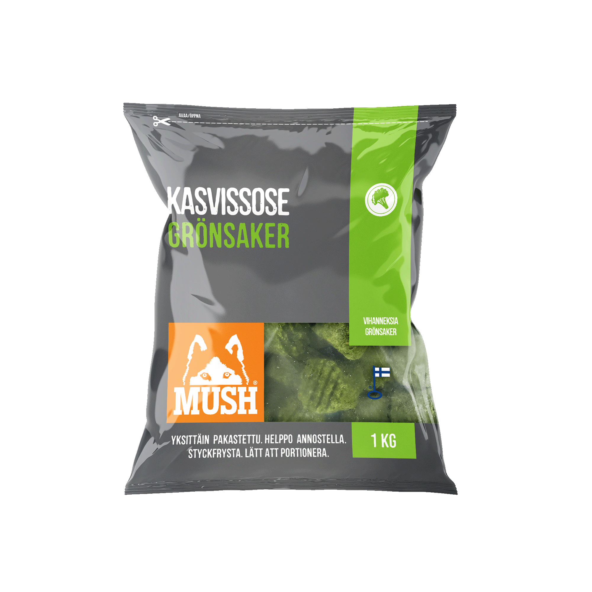 Kasvissose 1 kg - MUSH Basic